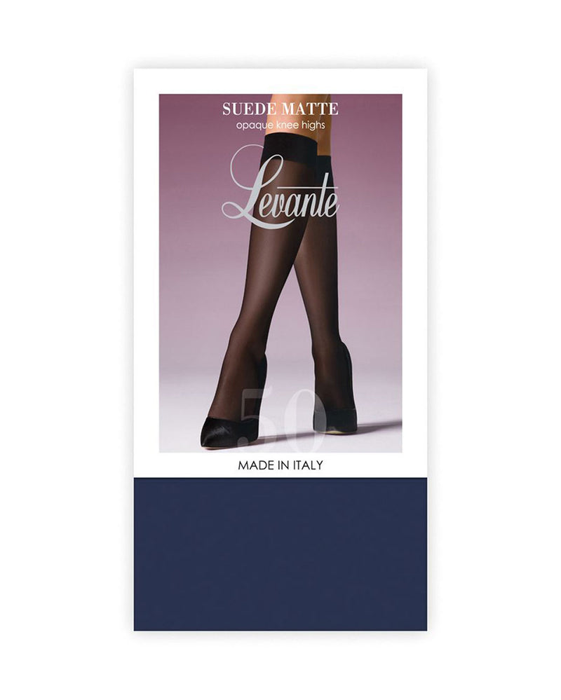 SUEDE MATTE BLUMARINE 50 KNEE HIGH