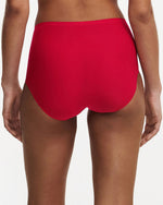 SoftStretch HIGH WAIST POPPY RED FULL BRIEF