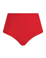 SoftStretch HIGH WAIST POPPY RED FULL BRIEF