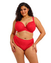 TIERNIE RED PLUNGE BRA