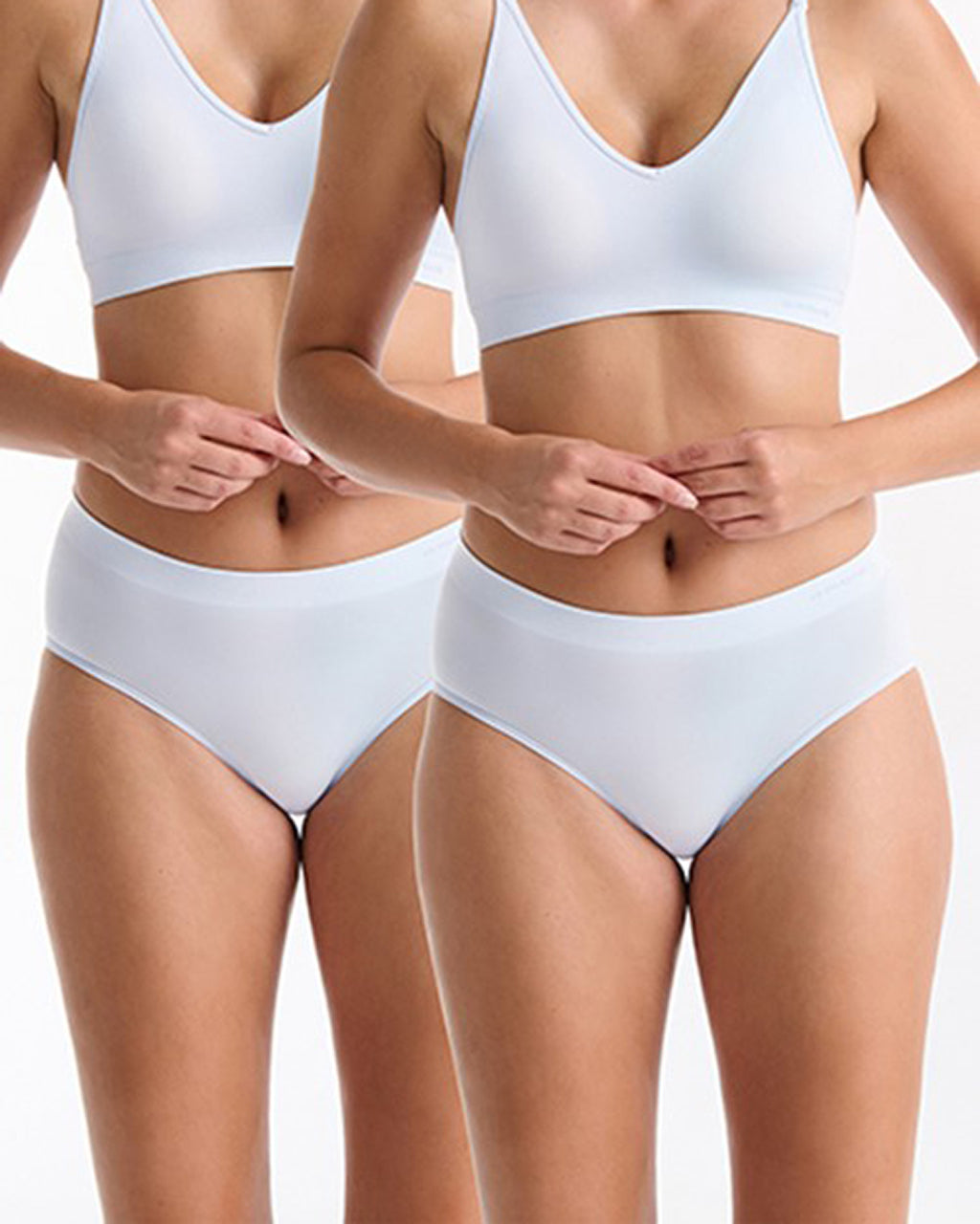 PUREBASICS AURA BLUE MIDI BRIEF - 2PK