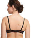 DAY TO NIGHT BLACK HALF CUP BRA