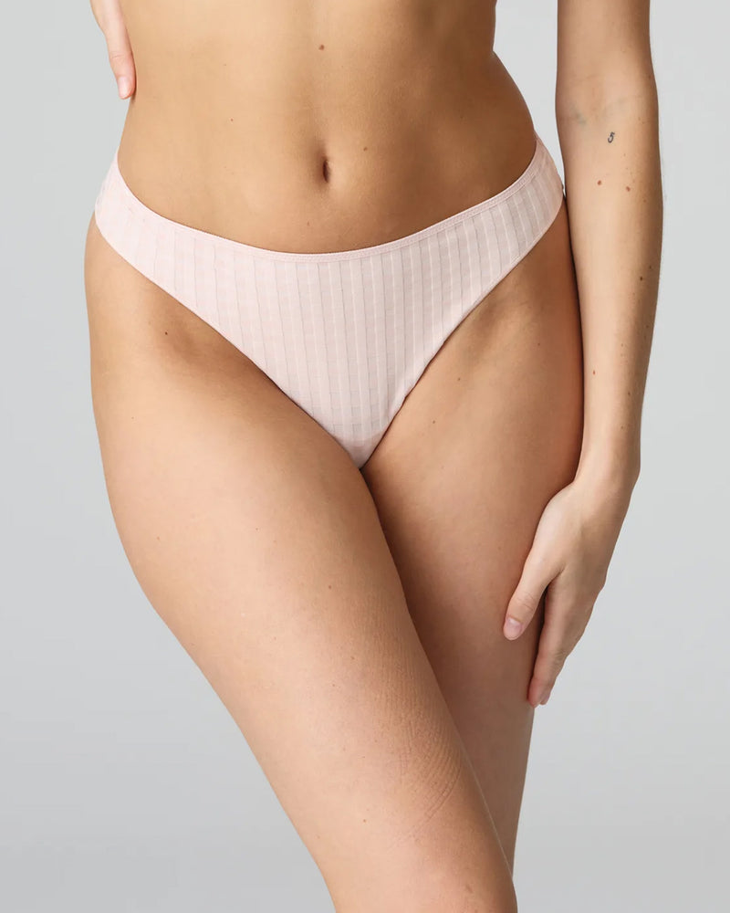 AVERO PEARLY PINK THONG