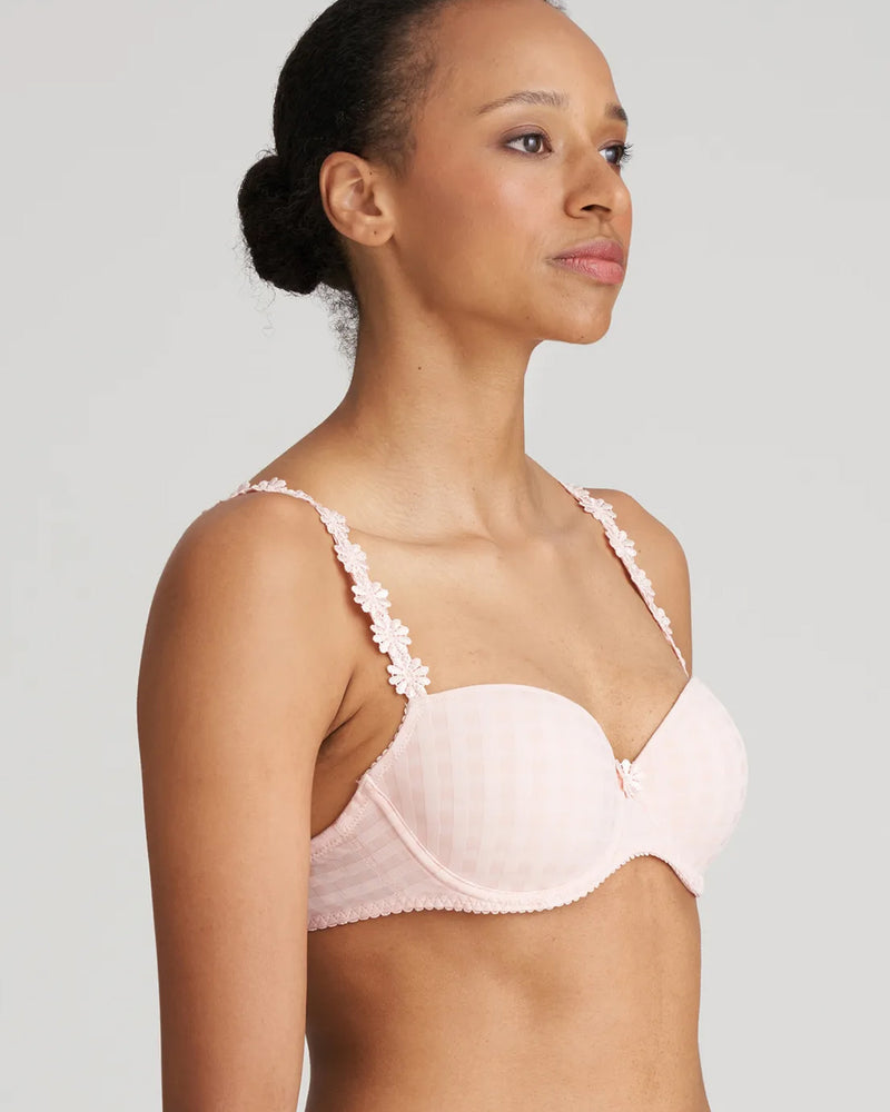 AVERO PEARLY PINK PADDED BALCONY BRA