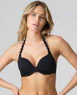 AVERO BLACK HEART SHAPE T-SHIRT BRA