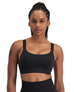 MOVE SEAMLESS BLACK SPORTS BRA