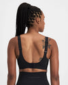 MOVE SEAMLESS BLACK SPORTS BRA