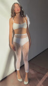 LACE WHITE NET CAPRI