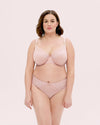 AMELIA POWDER ROSE FULL CUP SIDE SUPPORT BRA