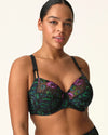 SAN ANGEL PEACOCK FEATHER FULL CUP BRA