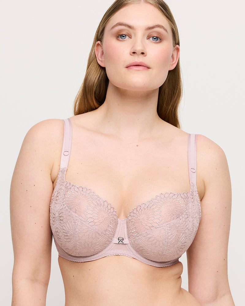 SOPHORA BOIS DE ROSE BALCONY TULIP SEAM BRA