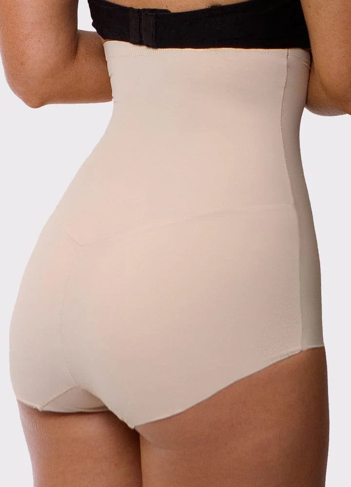 SEAMLESS NUDE HIGH WAISTED SHAPEWEAR BRIEF