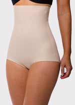 SEAMLESS NUDE HIGH WAISTED SHAPEWEAR BRIEF