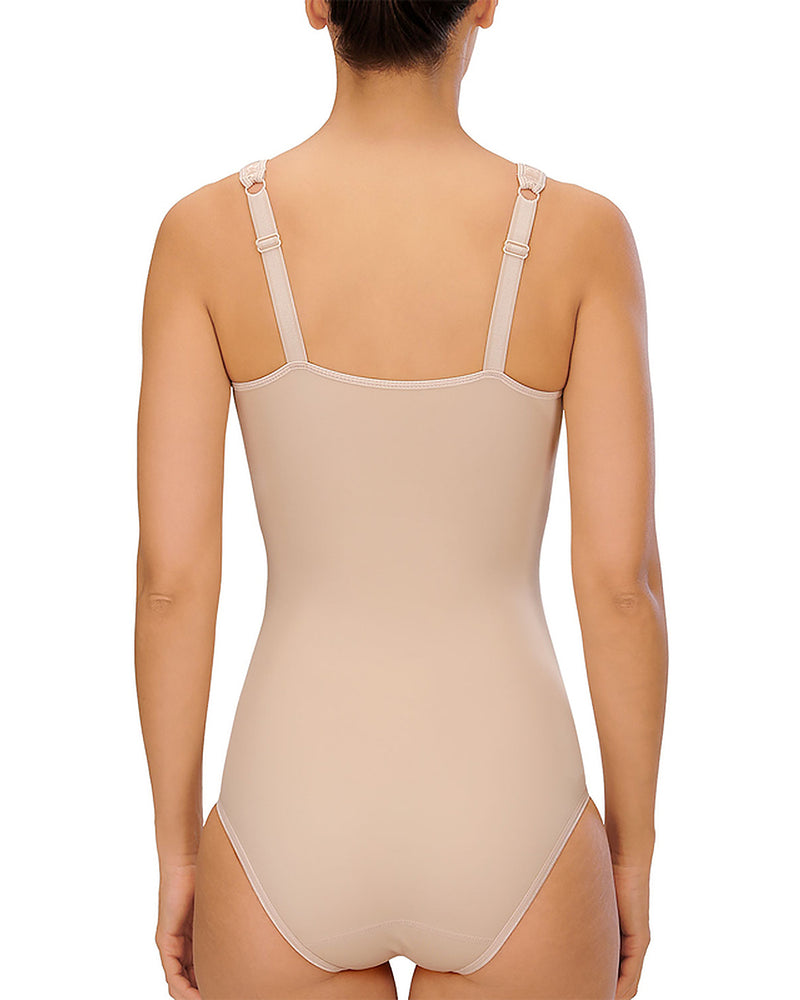Minimiser Cup Shaping Bodysuit With Lace by Naturana Online, THE ICONIC