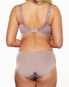 DAILY LACE TAUPE HIGH WAIST BRIEF