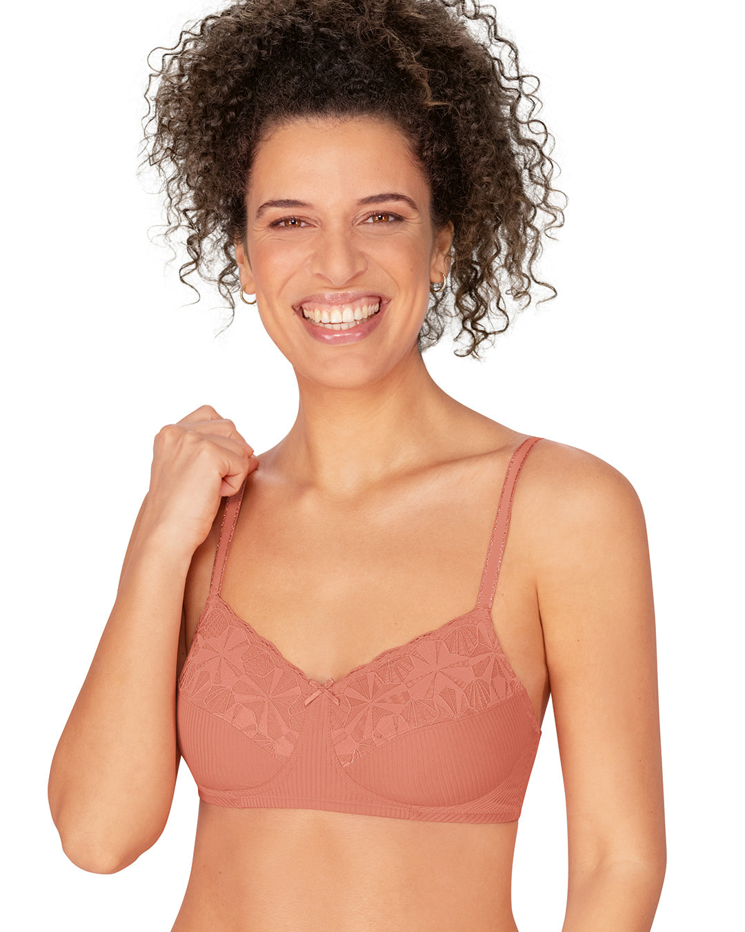 AMOENA NATURAL MOMENT FADED ROSE WIREFREE BRA – Specialty Fittings