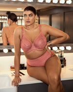 PRIYA ROSE GOLD UW PLUNGE BRA