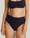 MIDNIGHT BLUE HOLIDAY HIGH WAIST BIKINI BRIEF