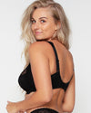 DAILY LACE BLACK FULL COVERAGE CUP BRA