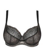 SOPHORA BLACK TULIP SEAM BALCONY BRA