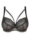 SOPHORA BLACK TULIP SEAM BALCONY BRA