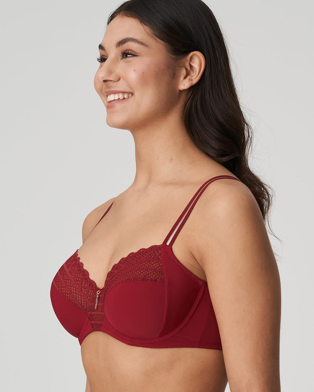 PRIMA DONNA TWIST EAST END RED BOUDOIR FULL CUP BRA