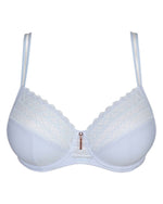EAST END HEATHER BLUE FULL CUP BRA