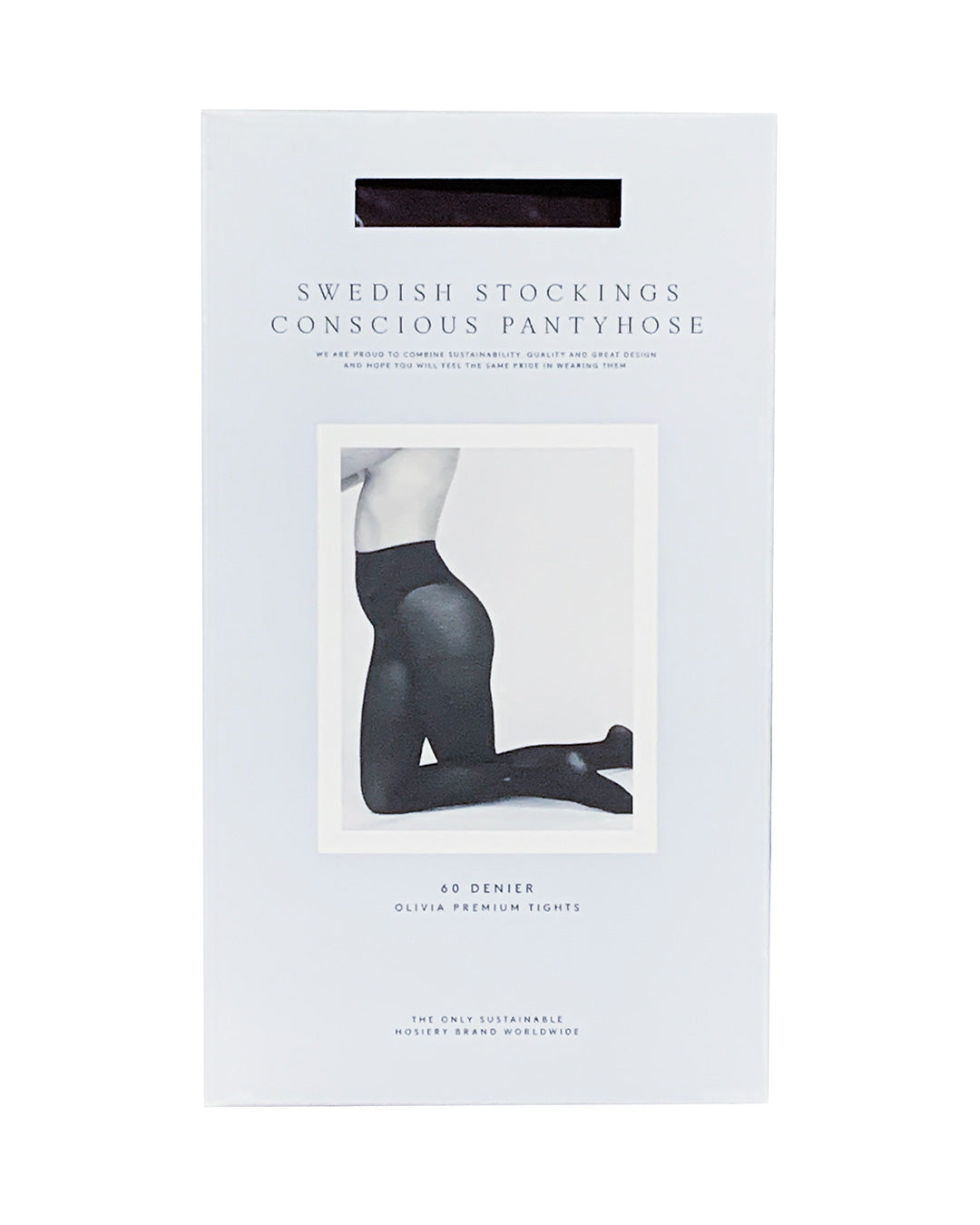 Olivia Premium Tights Ivory 60 den | Shop now - Swedish Stockings